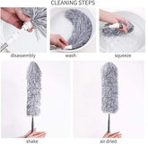 Extendable Microfiber Feather Duster